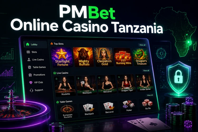 PMBet Online Casino Tanzania